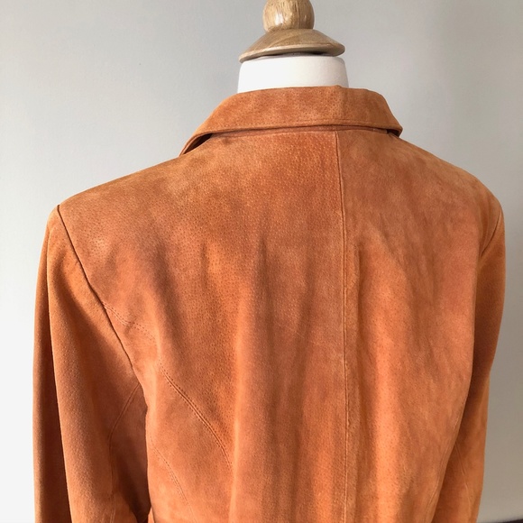 Wilsons Leather Maxima • Suede Leather Jacket - Picture 6 of 9